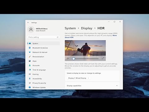 How to Check if HDR Is Supported on a Windows 11 [Tutorial]