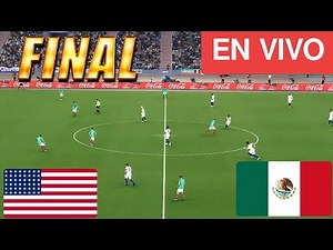 🔴LIVE : United States vs Mexico | CONCACAF GOLD Cup Final Match Live Now