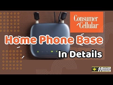 Home Phone Base in details Consumer Cellular