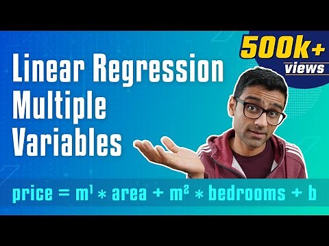 Machine Learning Tutorial Python - 3: Linear Regression Multiple Variables