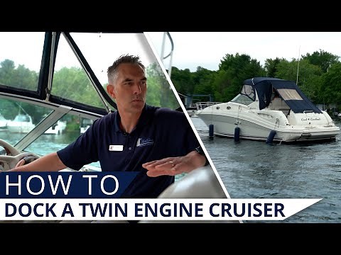 Docking a Boat with Twin Engines