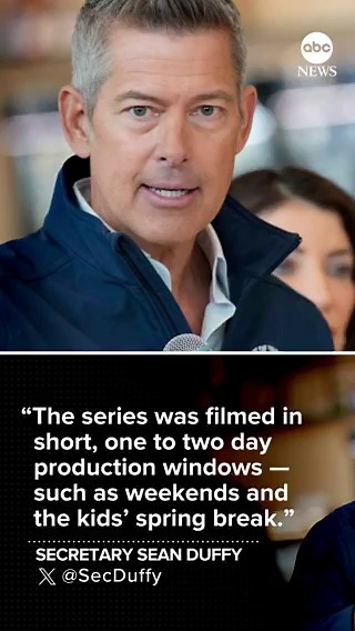 Transportation Secretary Sean Duffy is facing backlash for a new reality series, "The Great American Road Trip," which follows Duffy and his family as they travel to destinations across the United States. The project comes as U.S. gas prices have skyrocketed to more than $4.50 a gallon amid the war in Iran.