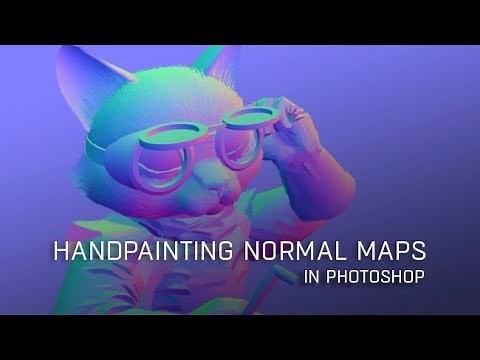 Handpainting Normal Maps in Photoshop with Nick Lewis