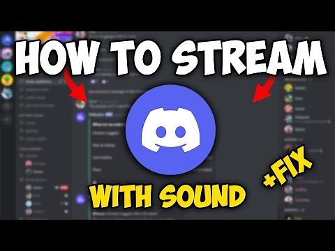 How to Stream With Sound on Discord (2024) | Discord stream no audio fix