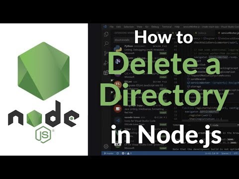 How to Delete a Directory in Node.js | Remove Folders Using fs Module & Best Practices