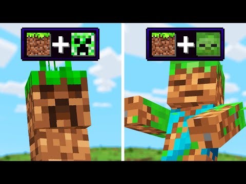 We made Minecraft Mobs from Dirt