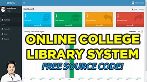 Online College Library System using PHP/MySQL
