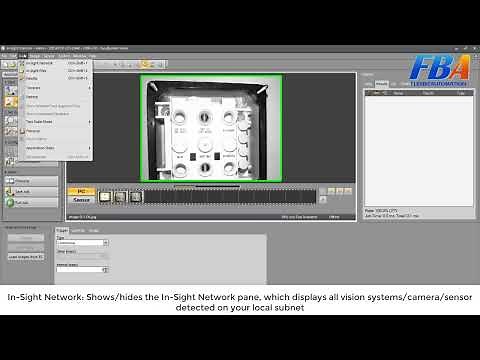 Part 3 - In-Sight Explorer Software Introduction | Industrial Vision Camera