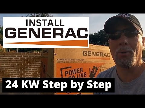 How To Install a Generac 24 KW Generator for Your Home (Part 1)