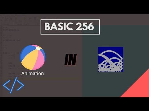 Simple Ball Animation | Basic 256 | Blue Orbiter