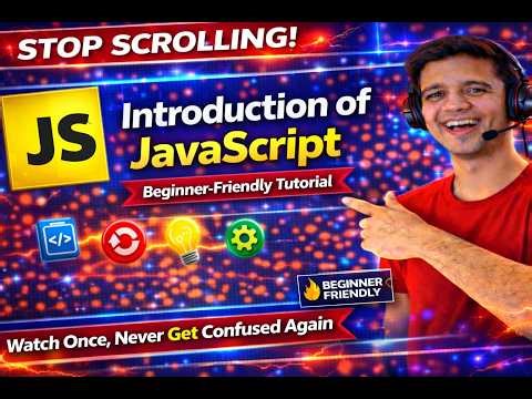 JavaScript in One Video | Complete Beginner Guide to JS - ChiPi Technologies