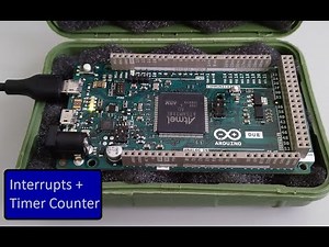 Arduino Due Timer Counter with Interrupts example in Microchip Studio 7