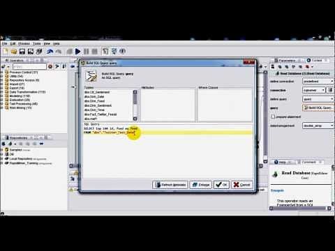 Twitter Data Sentiment Analysis Using RapidMiner
