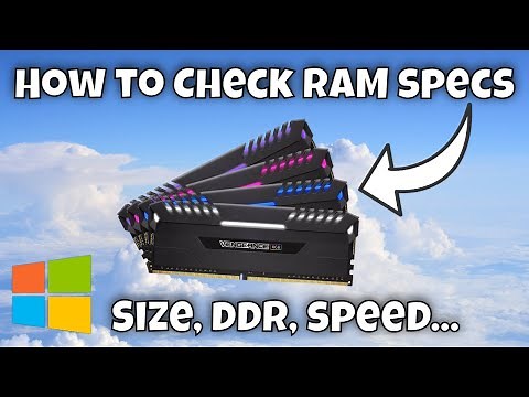 How to Check RAM Specifications: Speed, Type & Capacity on Windows 10/11
