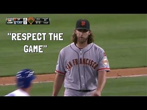 MLB Madison Bumgarner Being Grumpy Compilation