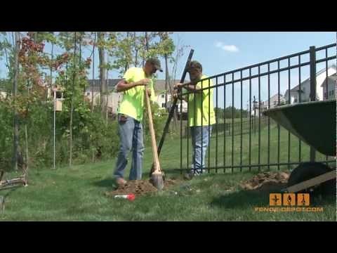 Aluminum Fence - How to install it!