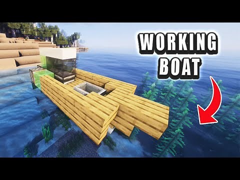 Minecraft: How to Make Boat in Minecraft