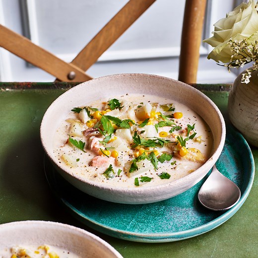 Simple seafood chowder recipe for a speedy supper