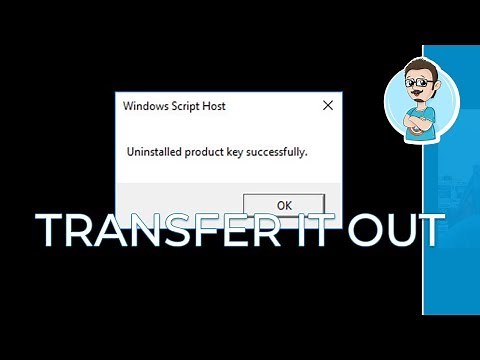 Transfer Windows 10 License to Another Computer