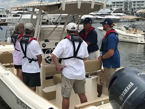 You have finished the online boating safety course and earned your certificate, but now what? Sign up for an On-Water Training course and get hands-on boating experience! www.boatus.org/on-water | BoatUS Foundation