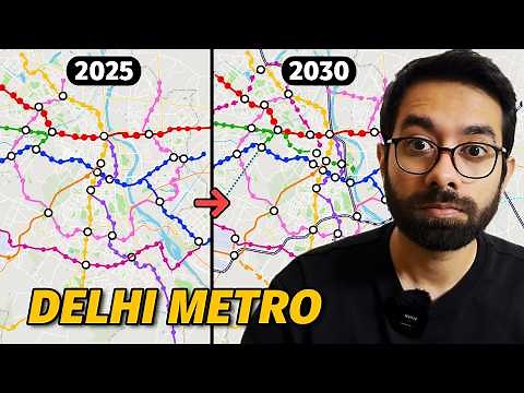 Why Delhi Has India's Largest Metro System