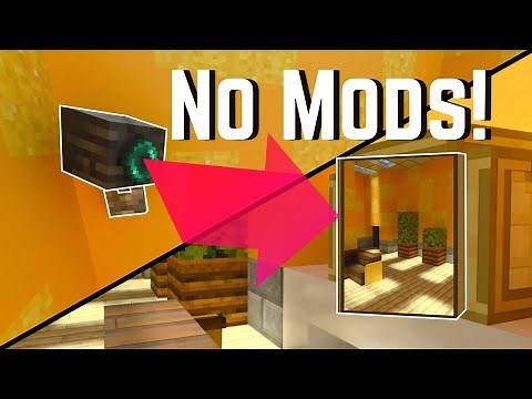 How to Make a Working Security Camera System in Minecraft Bedrock! Command Block Tutorial