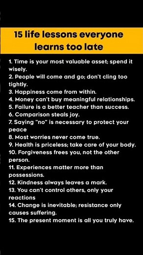 15 Powerful Life Lessons That Hit Hard