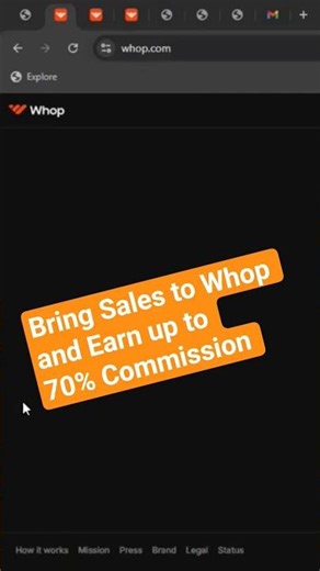 Whop Affiliate Program | Earn Money from whop.com