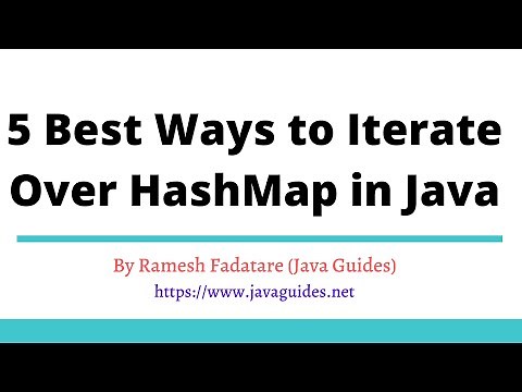 5 Best Ways to Iterate Over HashMap in Java