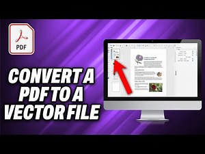 How To Convert a PDF To a Vector File- Quick Help