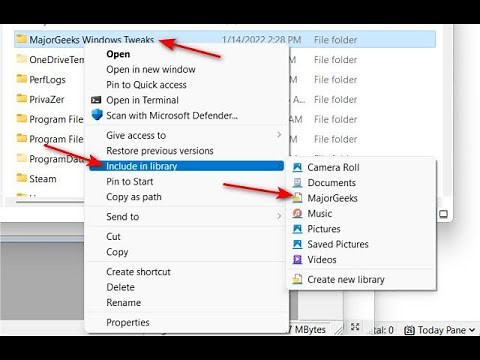 How to Create a New Library in File Explorer in Windows 10 & 11