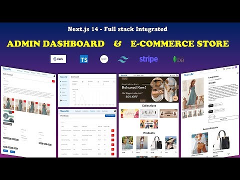 Build & Deploy Full Stack E-Commerce Website + Admin Dashboard | Next.js, Stripe, Tailwind, MongoDB