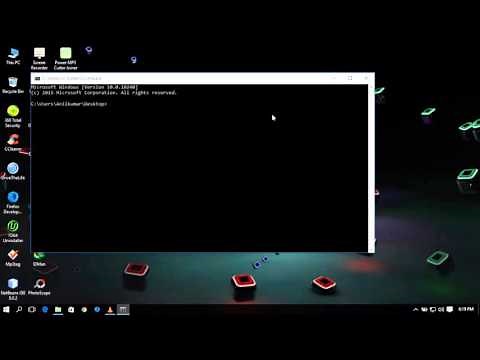 How to create folder and text files using cmd ( simple Way )