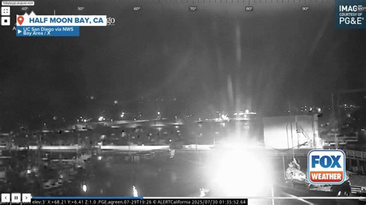 Watch: Time-lapse video shows tsunami impacting California coast