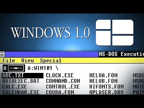 Windows 1.0 Demo (1985 System, 1.01)