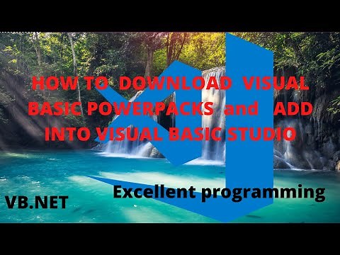 DOWNLOAD AND INSTALL VISUAL BASIC POWERPACKS AND ADD INTO VISUAL BASIC STUDIO OR VB.NET