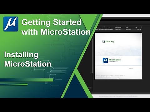 Installing MicroStation