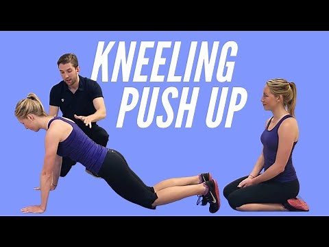 Kneeling Push Up: how to do it perfectly and the three most common mistakes.