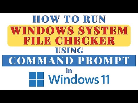 How To Run Windows System File checker Using Command Prompt In Windows 11: Step-by-Step Guide!