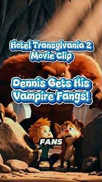 Dennis Gets His Vampire Fangs! | Hotel Transylvania 2 Movie Clip #shorts