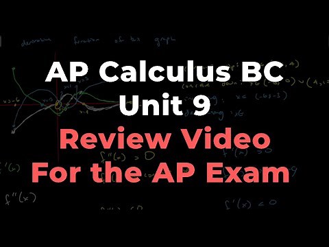 AP Calculus BC Unit 9 (Review for AP Exam)