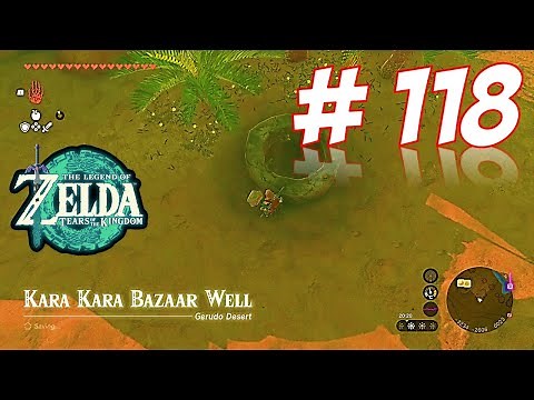 Kara Kara Bazaar Well The Legend Of Zelda Tears of the Kingdom Gameplay Nintendo Switch