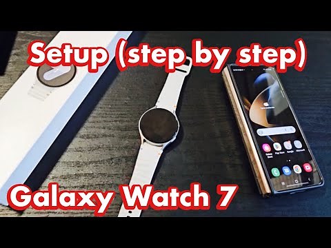 Galaxy Watch 7: How to Setup (step by step)