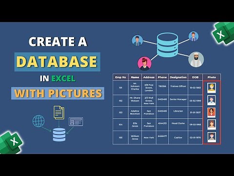 How to Create a Database in Excel with Pictures