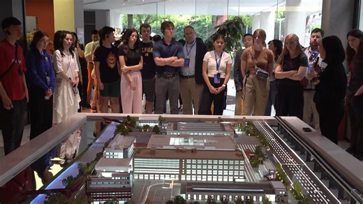 9.9K views · 37 reactions | Over 20 Americans visited Shanghai in east China on June 9-11 to explore the sci-tech development in the city. The visit was part of the "Bridge of the Future" China-U.S. Youth Exchange Program. | China Xinhua Sci-Tech | Facebook
