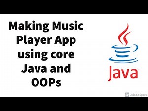 Music Player App | Core Java and OOPs | Java OOPs Project (Intermediate)