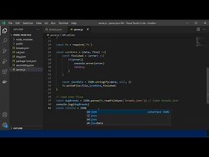 How to load (parse) a .json file