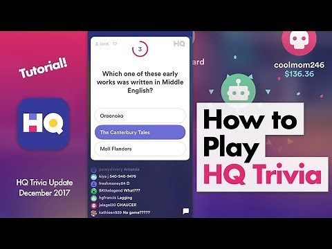 How to Play HQ Trivia