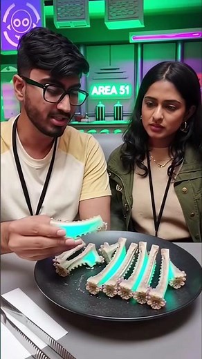 Eating Alien Food for the First Time 😱 | Area 51 Experiment