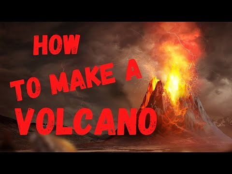 How To Make An Easy Baking Soda And Vinegar Volcano Eruption